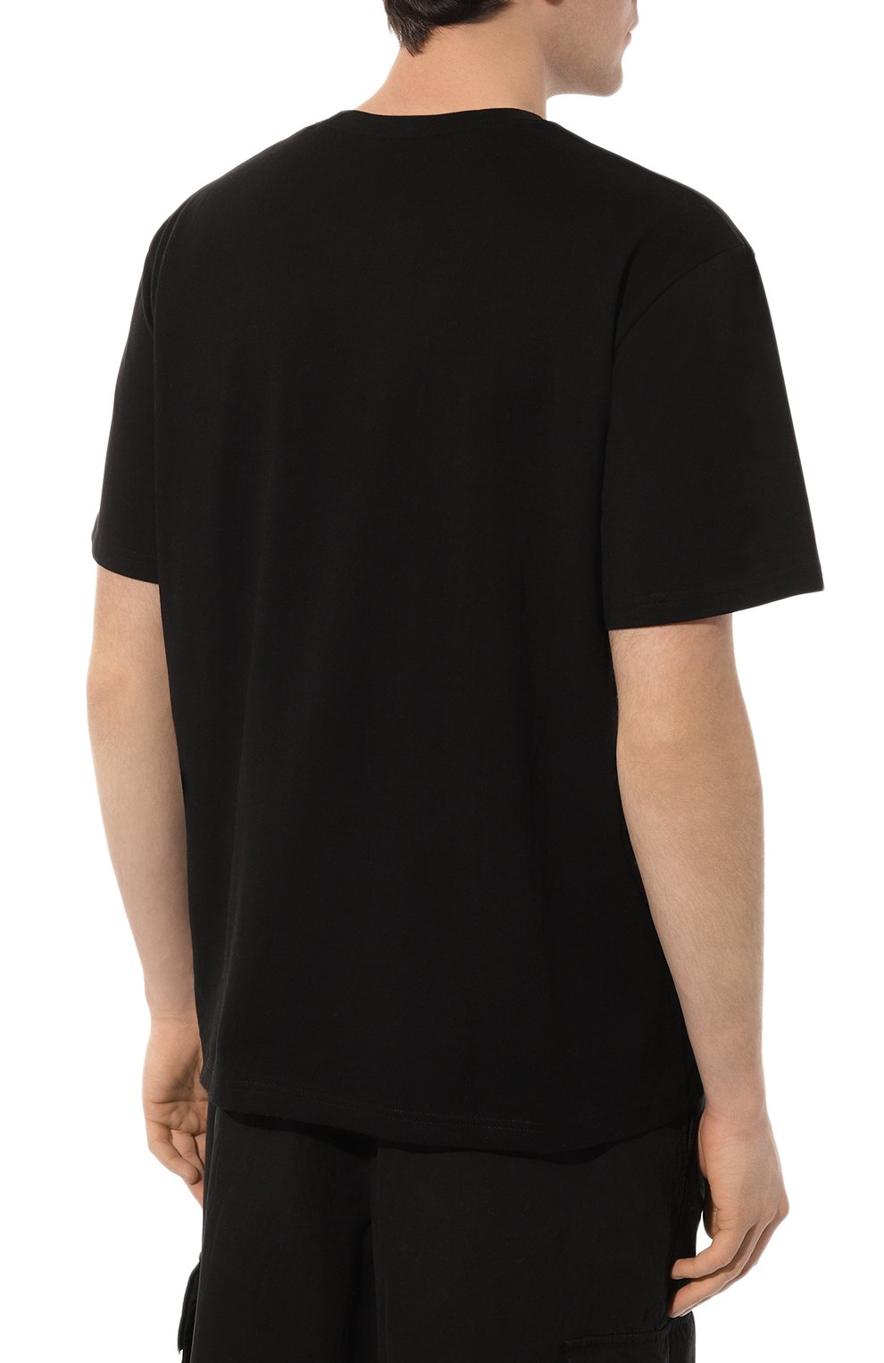 Хлопковая футболка TEE LIBRARY, арт. TCF-02-BT-BK, фото 4