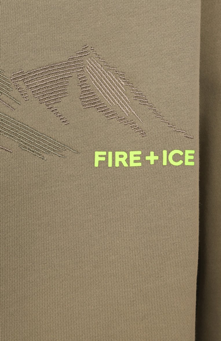 Мужской хлопковый свитшот BOGNER FIRE+ICE хаки цвета, арт. 84307936 | Фото 6 (Материал внешний: Хлопок; Длина (для топов): Стандартные; Принт: С принтом; Мужское Кросс-КТ: свитшот-одежда; Стили: Милитари, Спорт-шик; Рукава: Длинные)