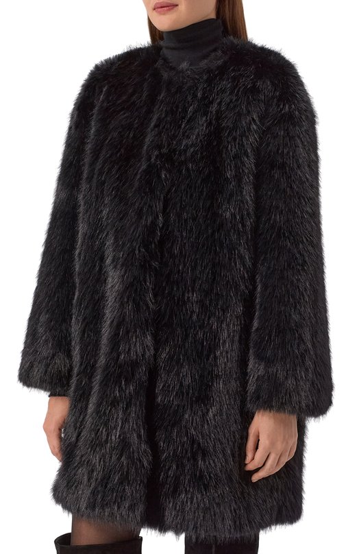 Шуба Max Mara Studio ER0S Чёрный  ER0S Фото 3