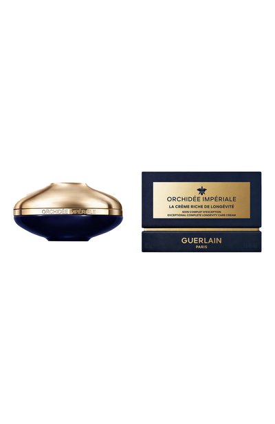 Насыщенный крем для лица orchidee imperiale (50ml) GUERLAIN бесцветного цвета по цене 50330 руб., арт. G062022, фото 3 Насыщенный крем для лица orchidee imperiale (50ml) GUERLAIN, арт. G062022, фото 3