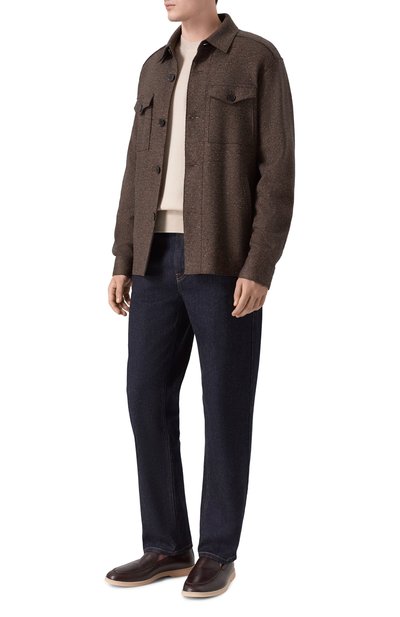 Мужские кожаные лоферы H`D`S`N BARACCO, арт. PANAREA.58*/CERV0