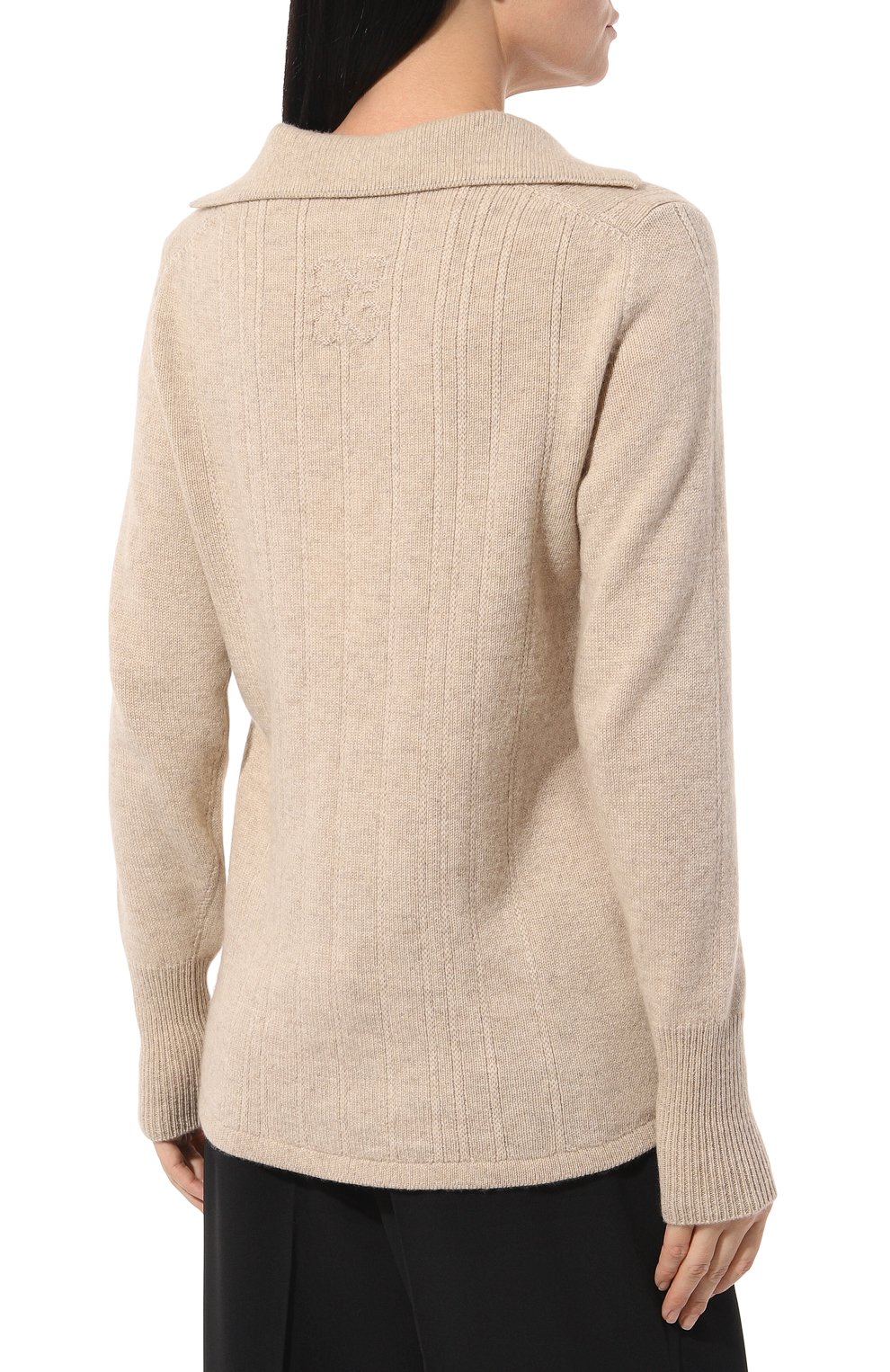 Кашемировый пуловер AND THE BRAND, арт. W24-JM027-1001-102, фото 4