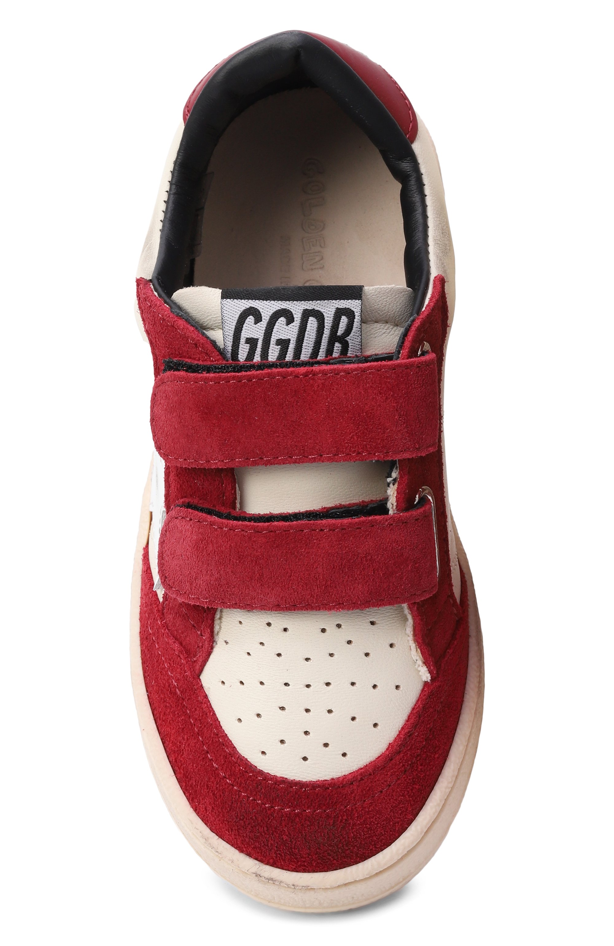 Кожаные кеды ball star GOLDEN GOOSE DELUXE BRAND, арт. GYF00501.F008054, фото 4