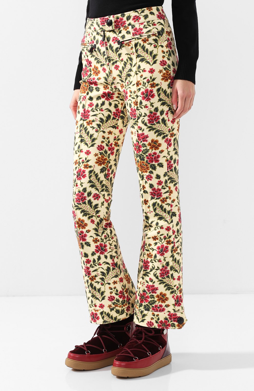 Утепленные брюки с принтом MONCLER GRENOBLE, арт. D2-098-16404-35-539GP, фото 3