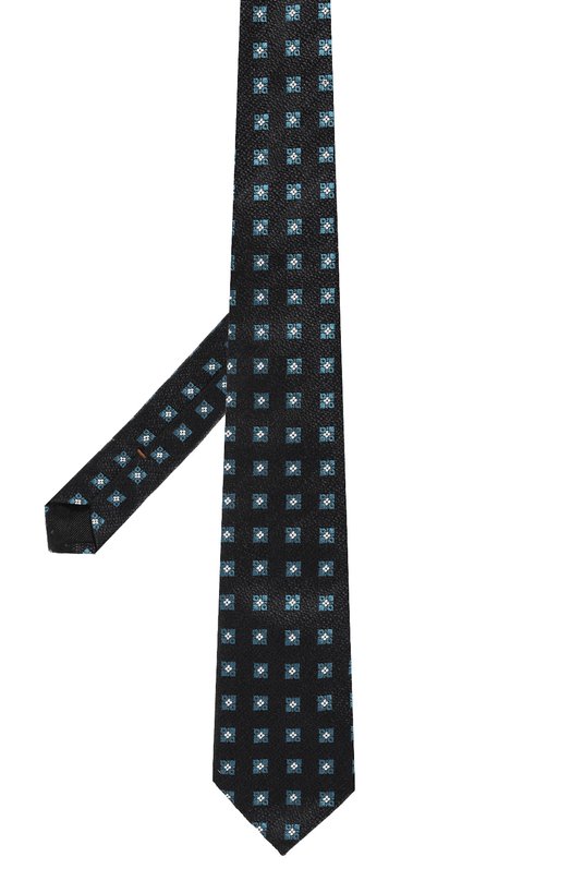 Шелковый галстук Zegna 1P8/Z8D32TA8 Синий  1P8/Z8D32TA8 Фото 3
