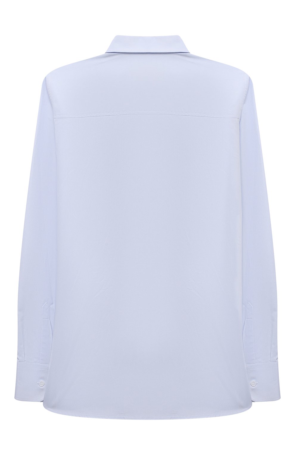 Хлопковая рубашка DAL LAGO голубого цвета по цене 12250 руб., арт. N401M/9713, фото 2 Хлопковая рубашка DAL LAGO, арт. N401M/9713, фото 2
