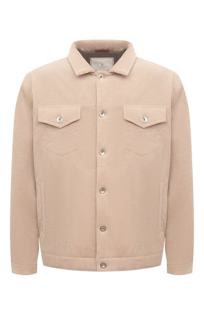 Мужская вельветовая куртка-рубашка BRUNELLO CUCINELLI, арт. MQ4356880