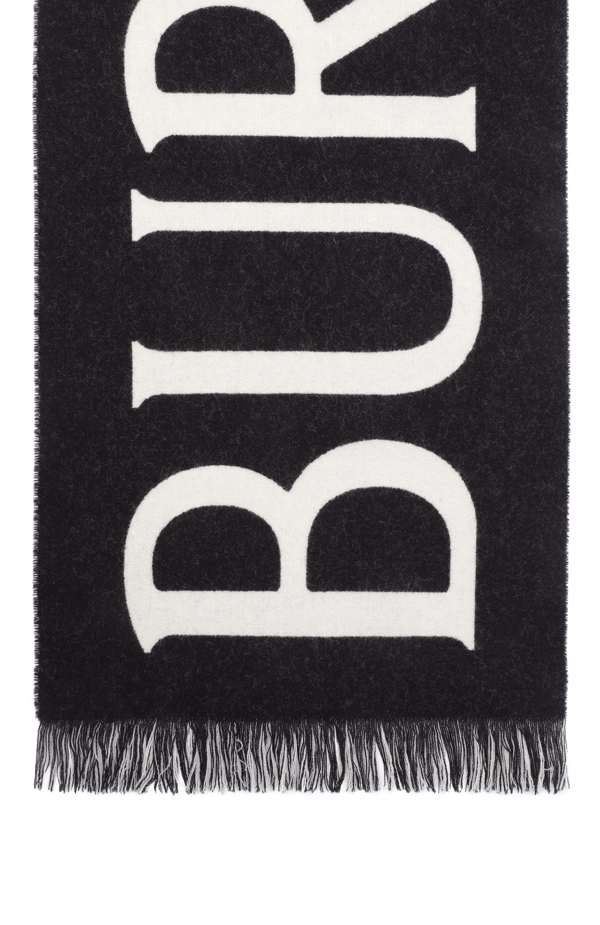 Шерстяной шарф BURBERRY, арт. 8109563, фото 4