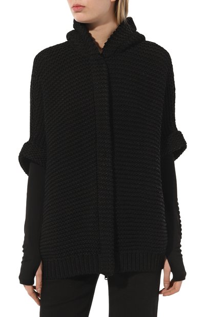 Хлопковый кардиган BRUNELLO CUCINELLI черного цвета по цене 276000 руб., арт. M8E386506, фото 3 Хлопковый кардиган BRUNELLO CUCINELLI, арт. M8E386506, фото 3