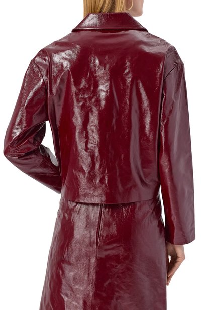 Кожаная куртка SELF-PORTRAIT, арт. PF25091JBU, фото 4