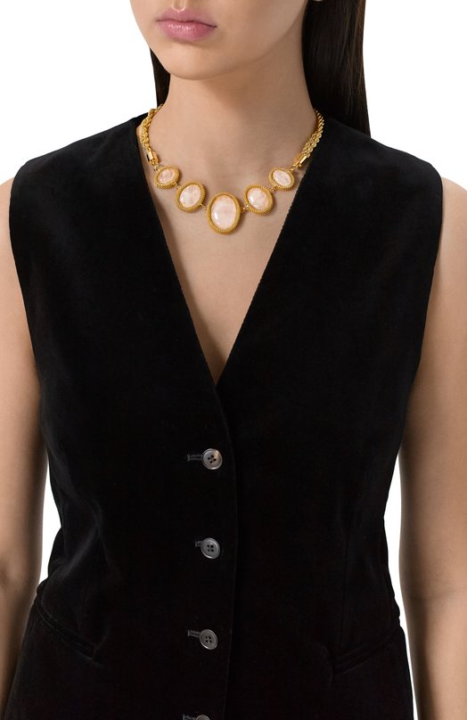 Колье Crystalline Jewellery 203 Розовый  203 Фото 2