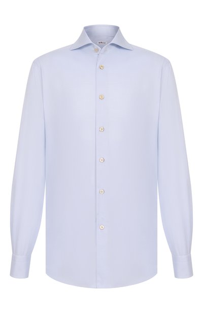 Мужская хлопковая сорочка KITON, арт. UCCH0948802