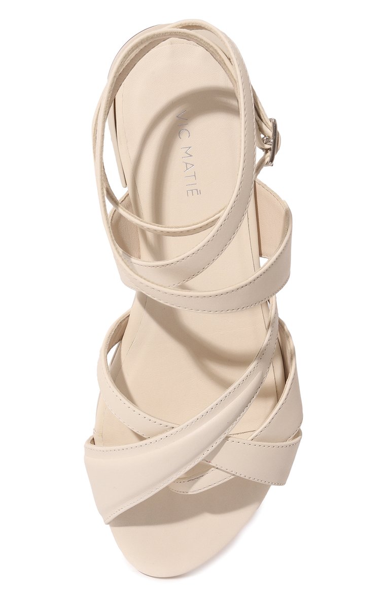 Кожаные сандалии VIC MATIE, арт. 1C6902D_C12BERT436, фото 6