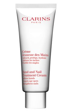 Крем для рук jeunesse des mains (100ml) CLARINS бесцветного цвета, арт. 80078438 | Фото 1 (Назначение: Для тела; Тип продукта: Кремы; Нос: Не проставлено; Региональные ограничения белый список (Axapta Mercury): Не проставлено)