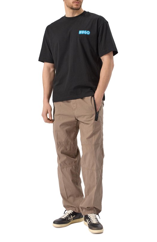 Кожаные кеды BSKT Clay Premiata BSKTCLAY/VAR 7265 Чёрный  BSKTCLAY/VAR 7265 Фото 2