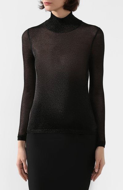 Водолазка из вискозы TOM FORD черного цвета по цене 128000 руб., арт. TSJ365-FAX540, фото 3 Водолазка из вискозы TOM FORD, арт. TSJ365-FAX540, фото 3