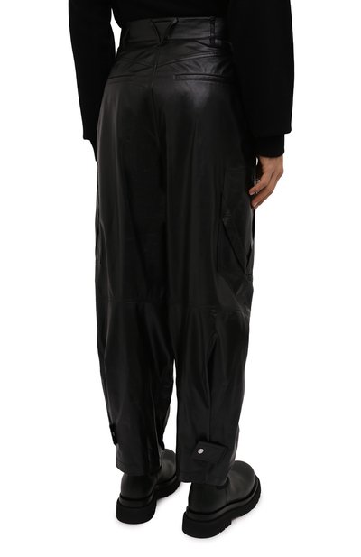 Кожаные брюки BOTTEGA VENETA, арт. 682872/V1CY0, фото 4