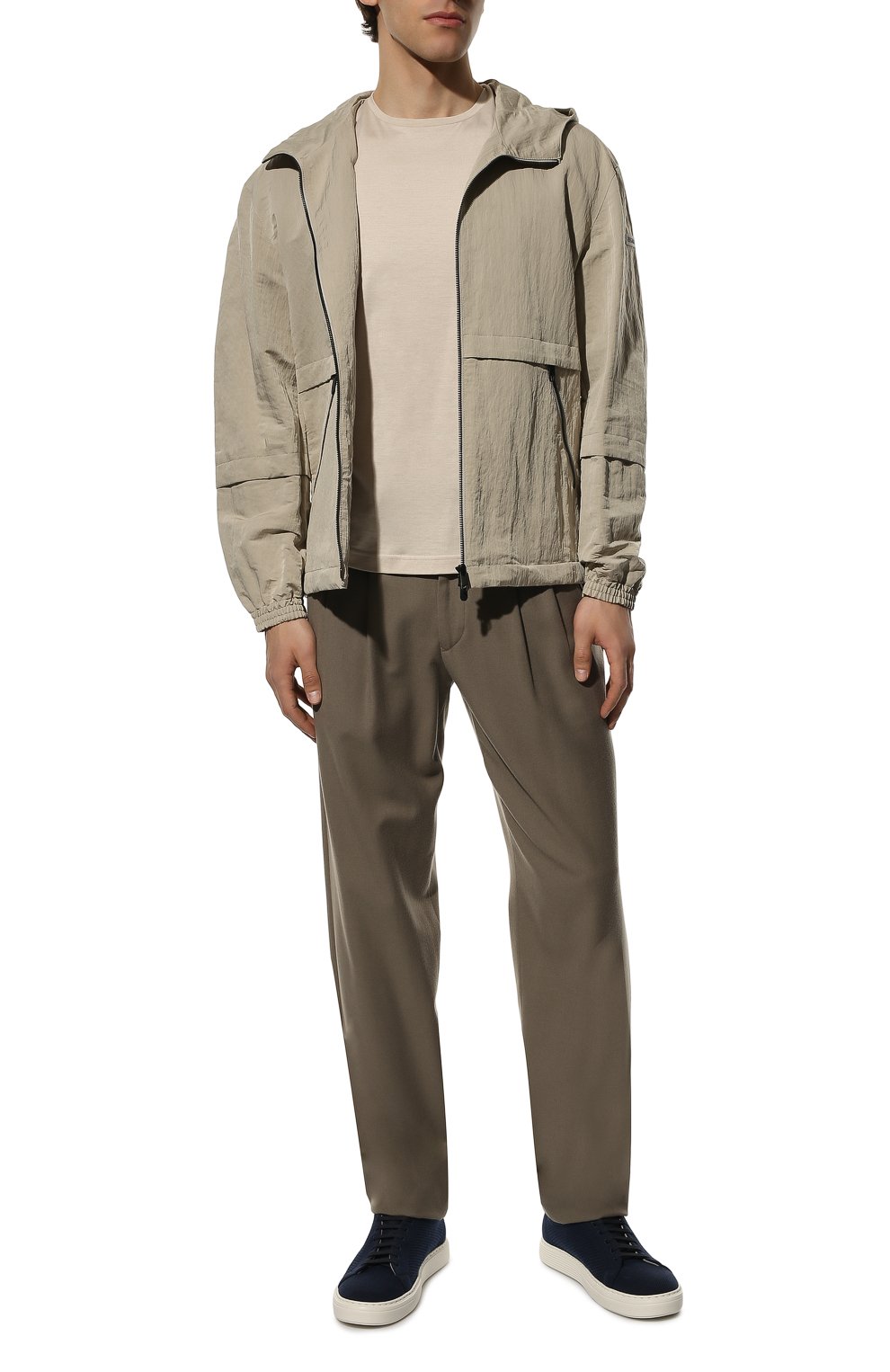 Текстильные кеды BRUNELLO CUCINELLI, арт. MZUPIMJ280, фото 2