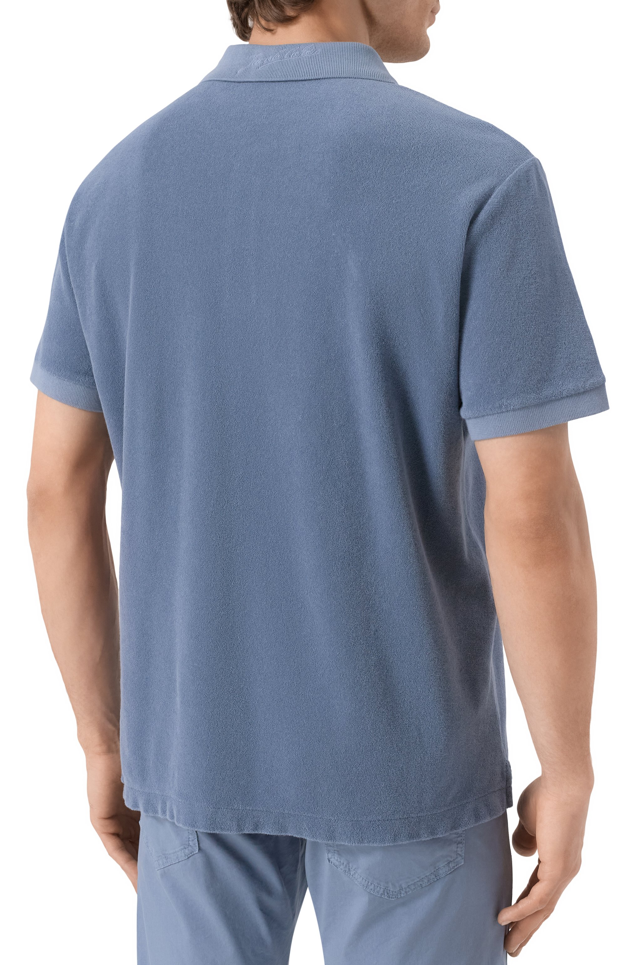 Хлопковое поло JACOB COHEN, арт. 25E P/JUM_80020 001 M4529 TD, фото 4