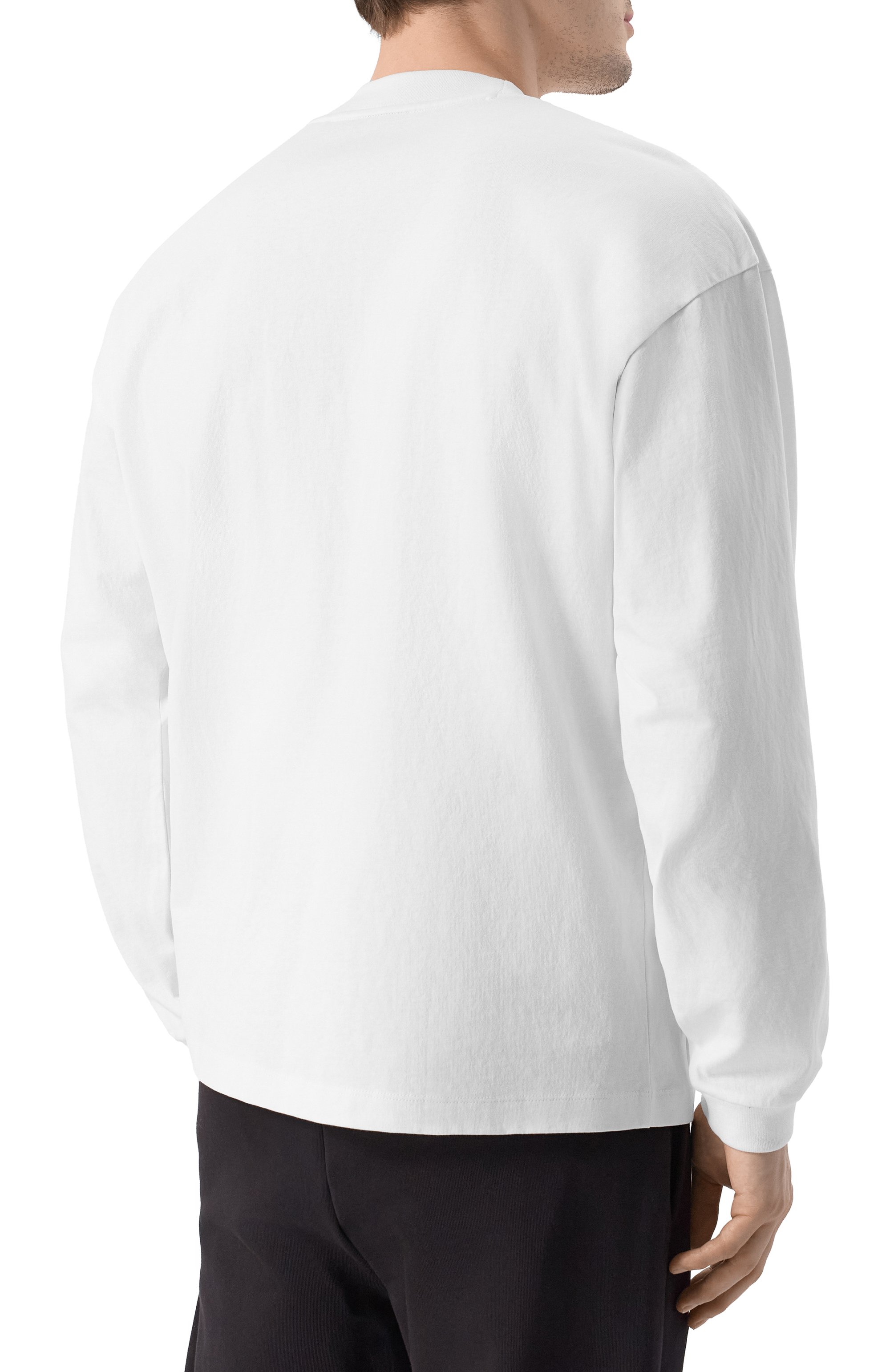 Хлопковый лонгслив HUGO, арт. 50511029, фото 4
