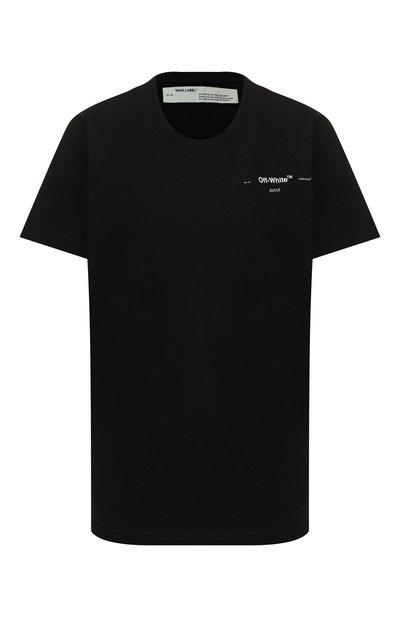 Женская хлопковая футболка OFF-WHITE, арт. 0WAA049R20B070391001