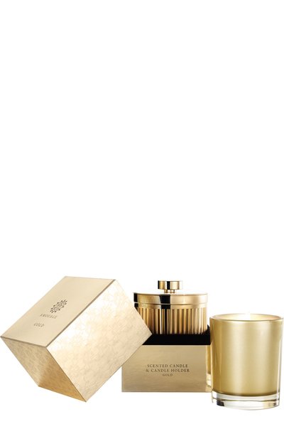 Ароматизированная свеча gold с подсвечником AMOUAGE, арт. 51007