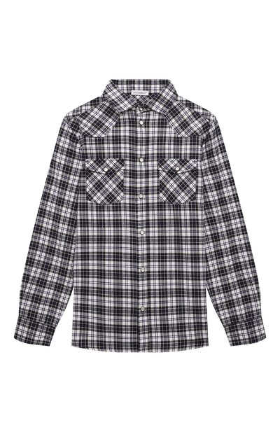 Хлопковая рубашка DOLCE & GABBANA, арт. L43S17/G7N5Q