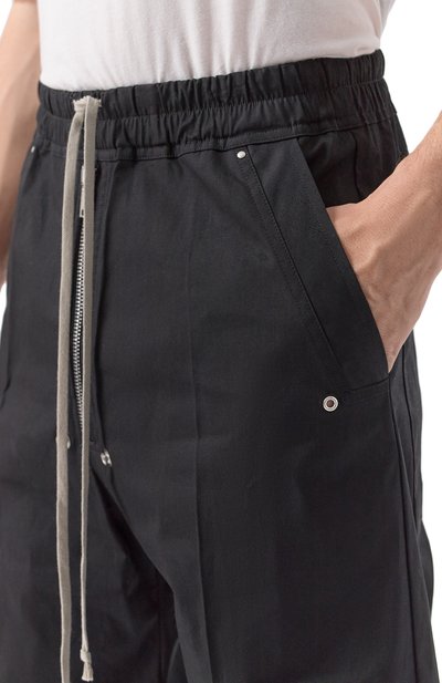 Хлопковые брюки RICK OWENS, арт. RU01E5366/TE, фото 5