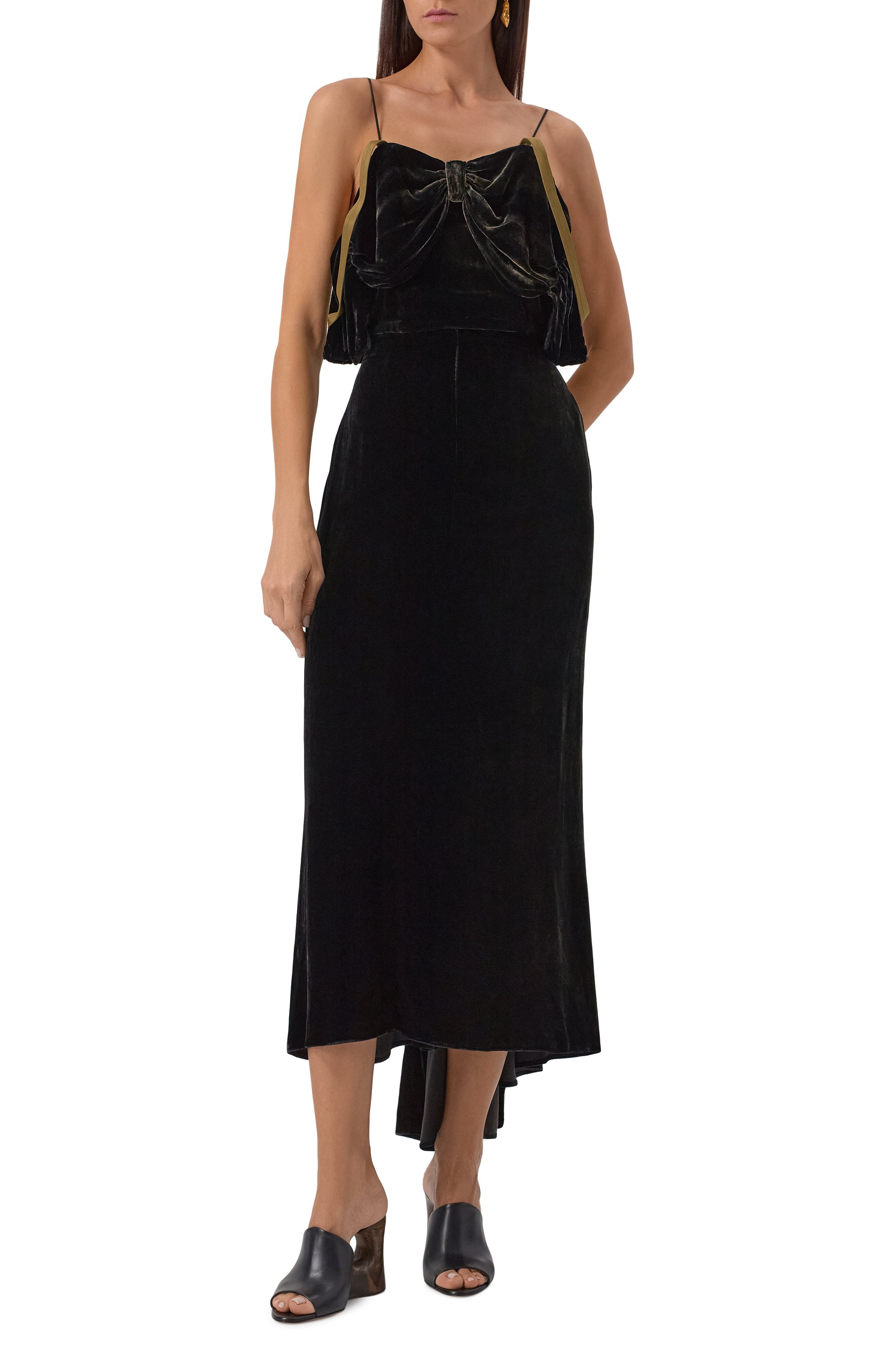 Бархатное платье MAISON MARGIELA, арт. S51DG0003/M35345, фото 2