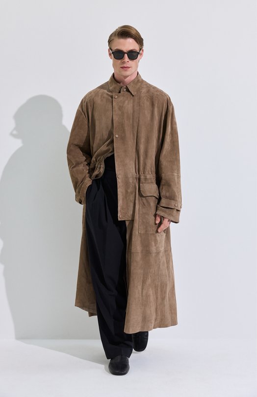 Брюки из хлопка и шерсти Dries Van Noten 020900/3302 Чёрный  020900/3302 Фото 6