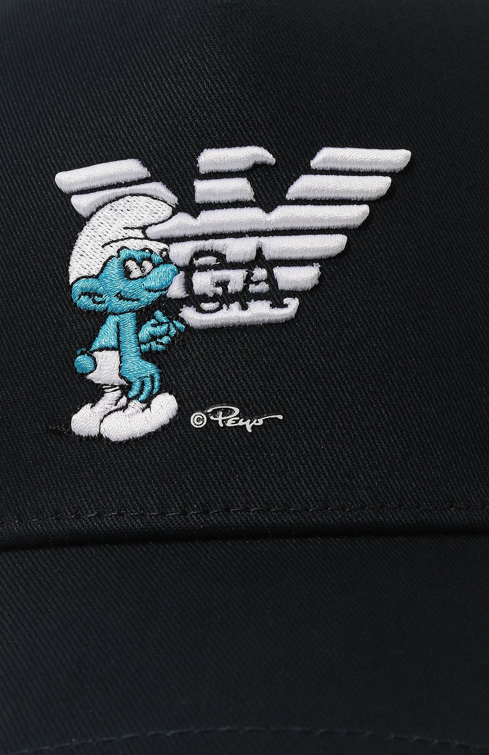 Хлопковая бейсболка EMPORIO ARMANI, арт. 404684/3F499, фото 3