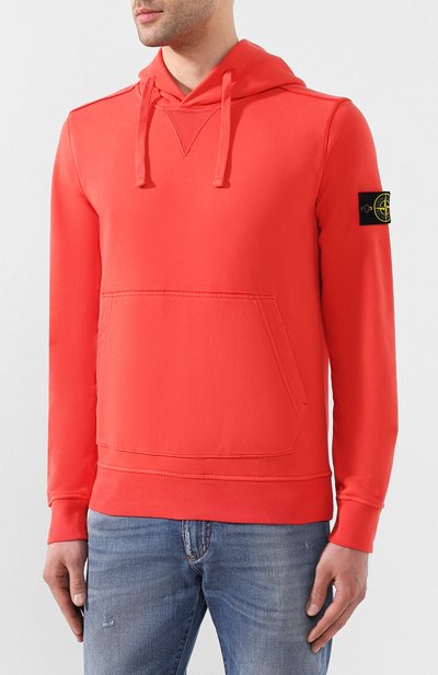 Хлопковое худи STONE ISLAND, арт. 701562851, фото 3