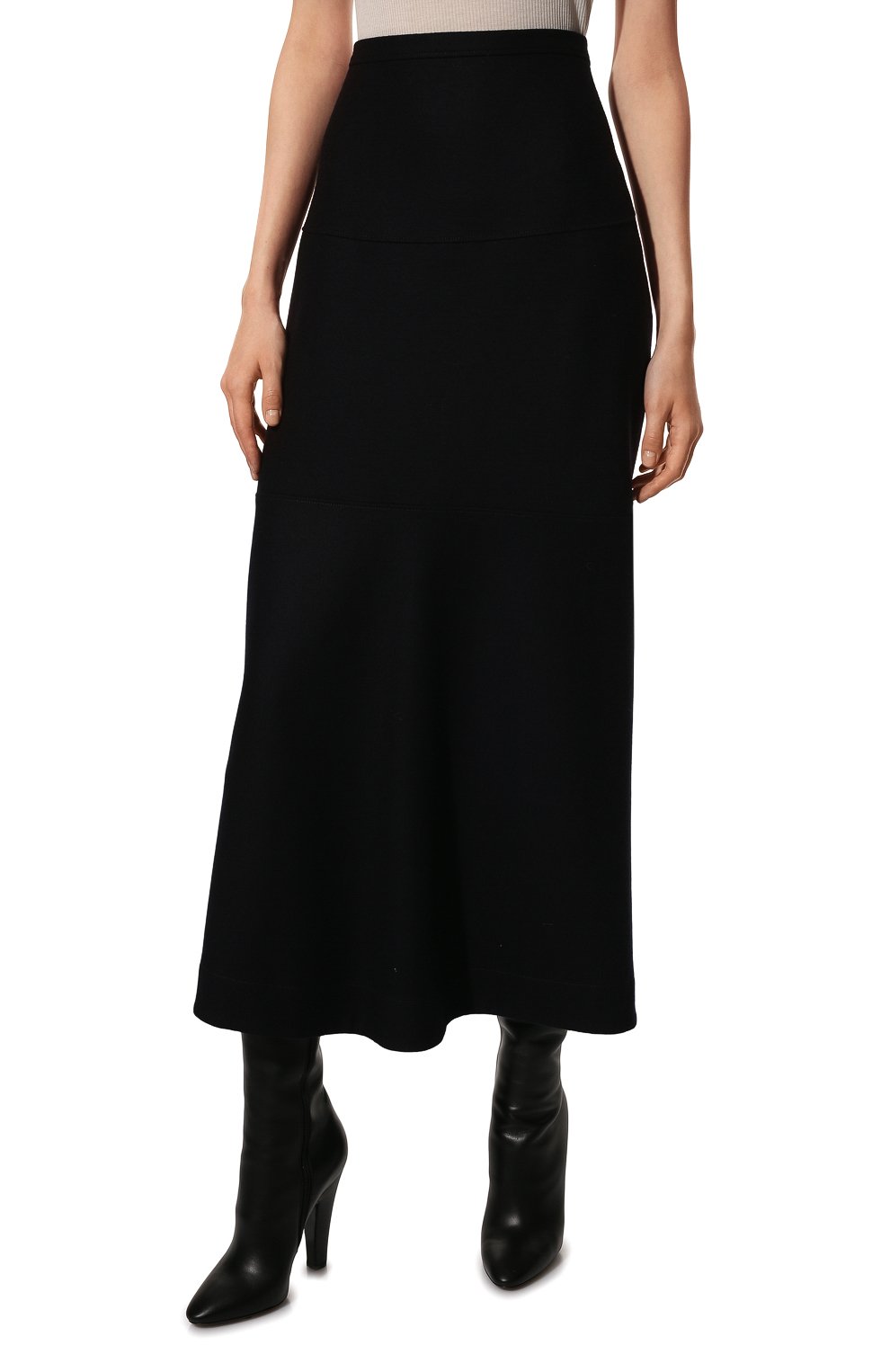 Шерстяная юбка JIL SANDER, арт. JSPT720009-WT207908A, фото 3