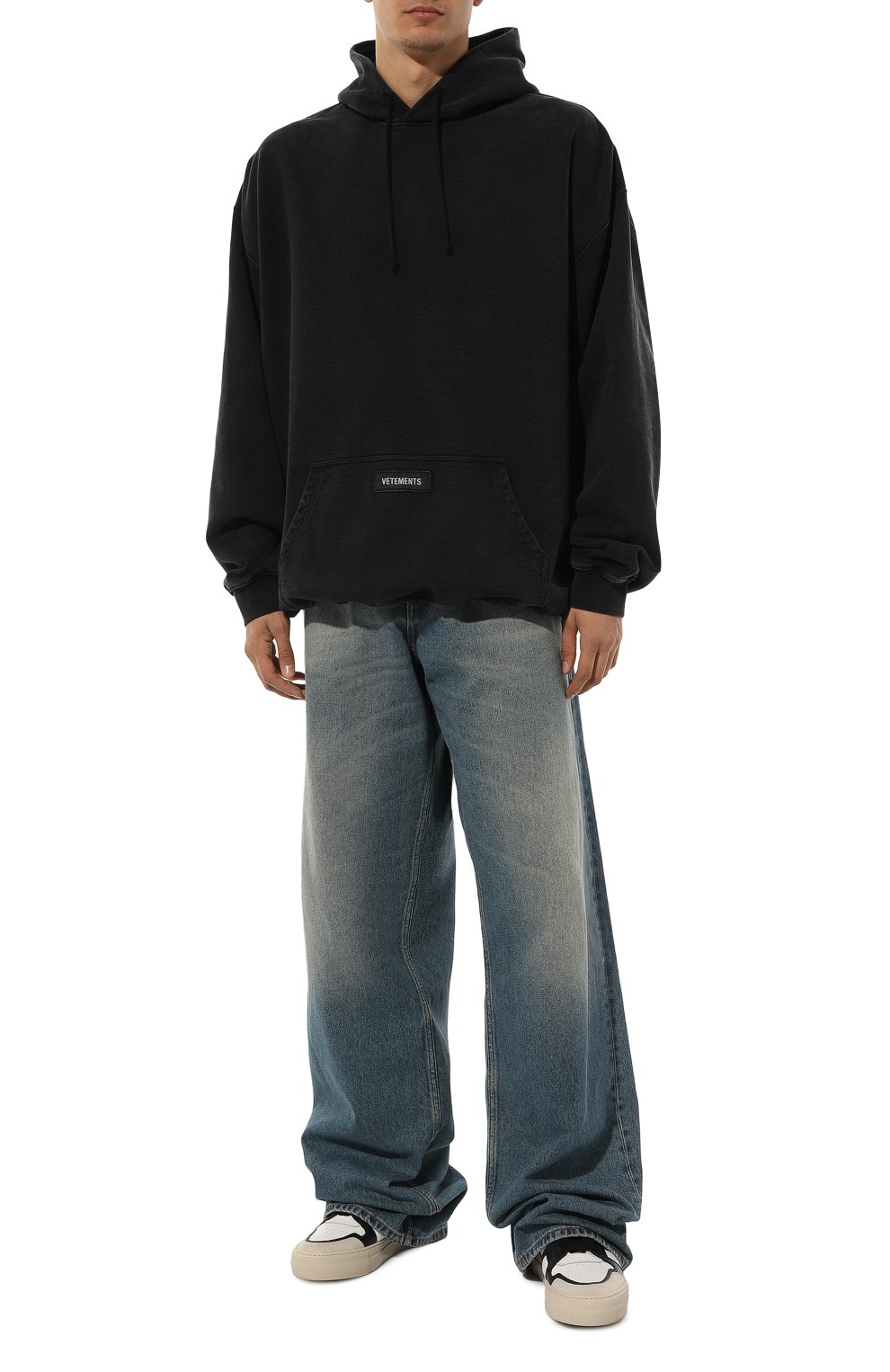 Хлопковое худи VETEMENTS, арт. UA65HD280B, фото 5