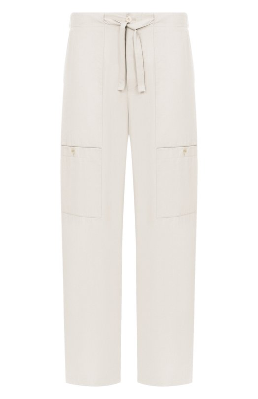 Хлопковые брюки-карго Jil Sander J47KA0295/J45292 Кремовый J47KA0295/J45292