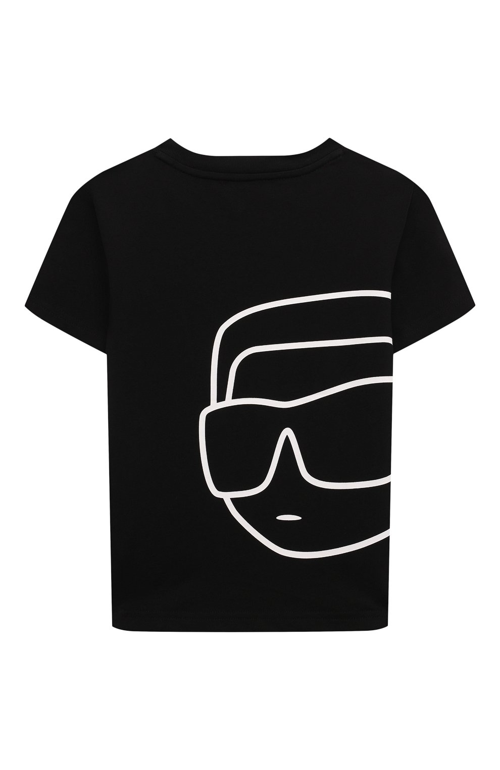 Хлопковая футболка KARL LAGERFELD KIDS, арт. Z30056, фото 2