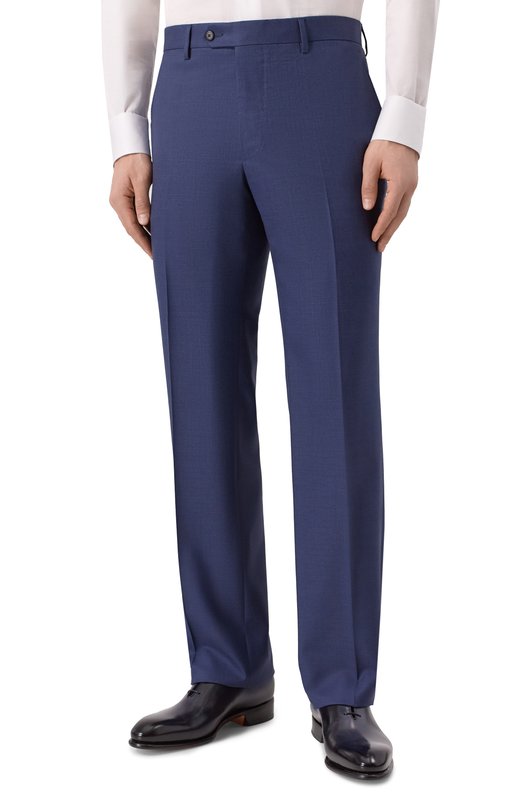 Шерстяные брюки MVST M25.1MM.T409/684 Синий  M25.1MM.T409/684 Фото 3