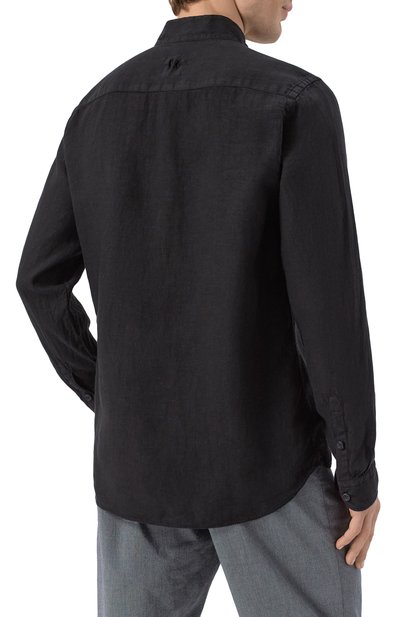 Льняная рубашка HANNES ROETHER, арт. MIL29SKE.608, фото 4