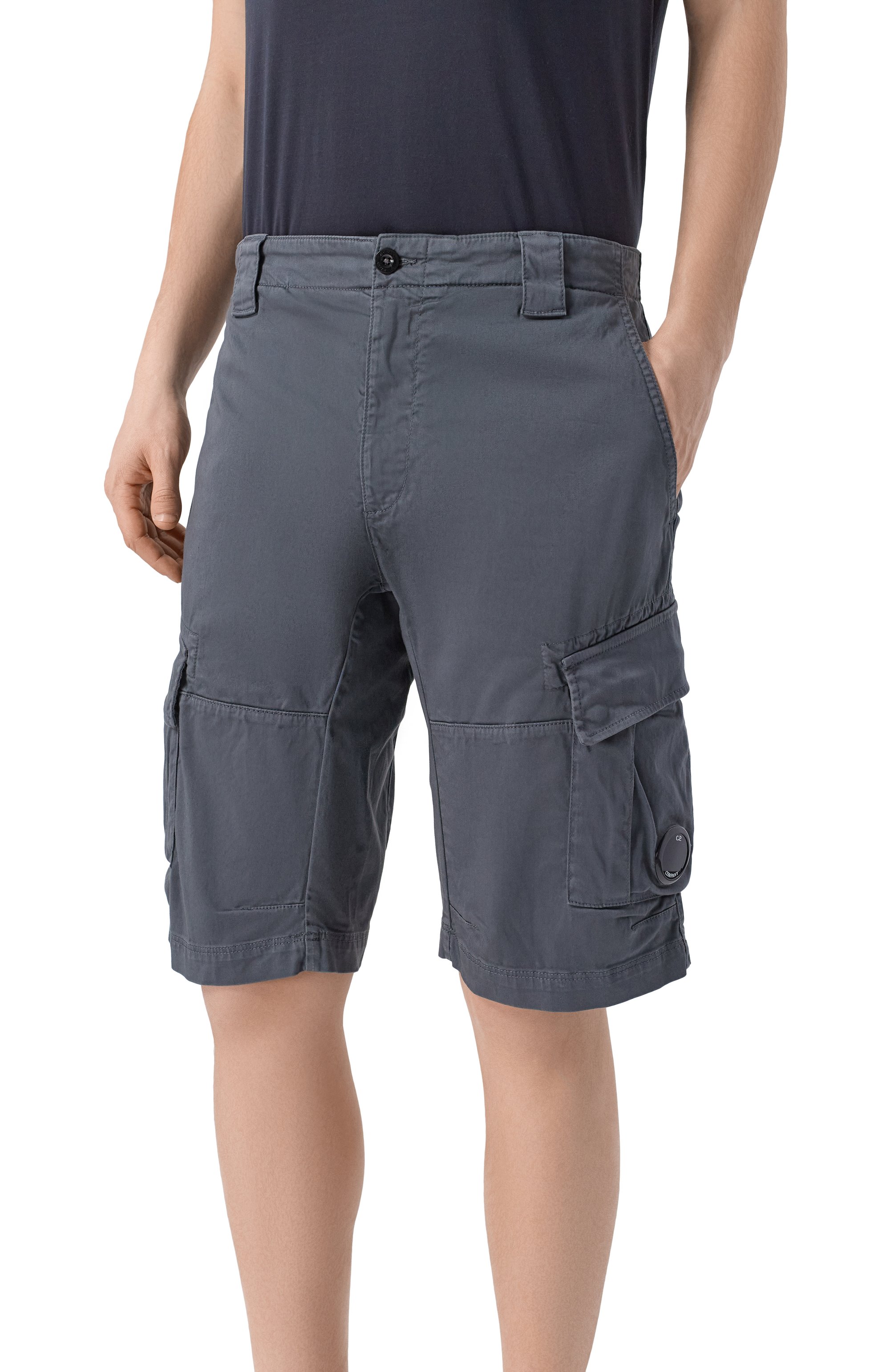 Хлопковые шорты C.P. COMPANY, арт. 20CMBE746A/005694G, фото 3