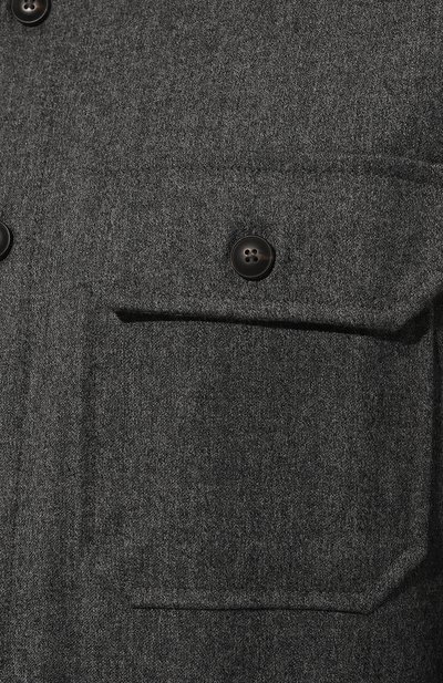 Шерстяная рубашка CAPOBIANCO, арт. 15M501.FL00., фото 5