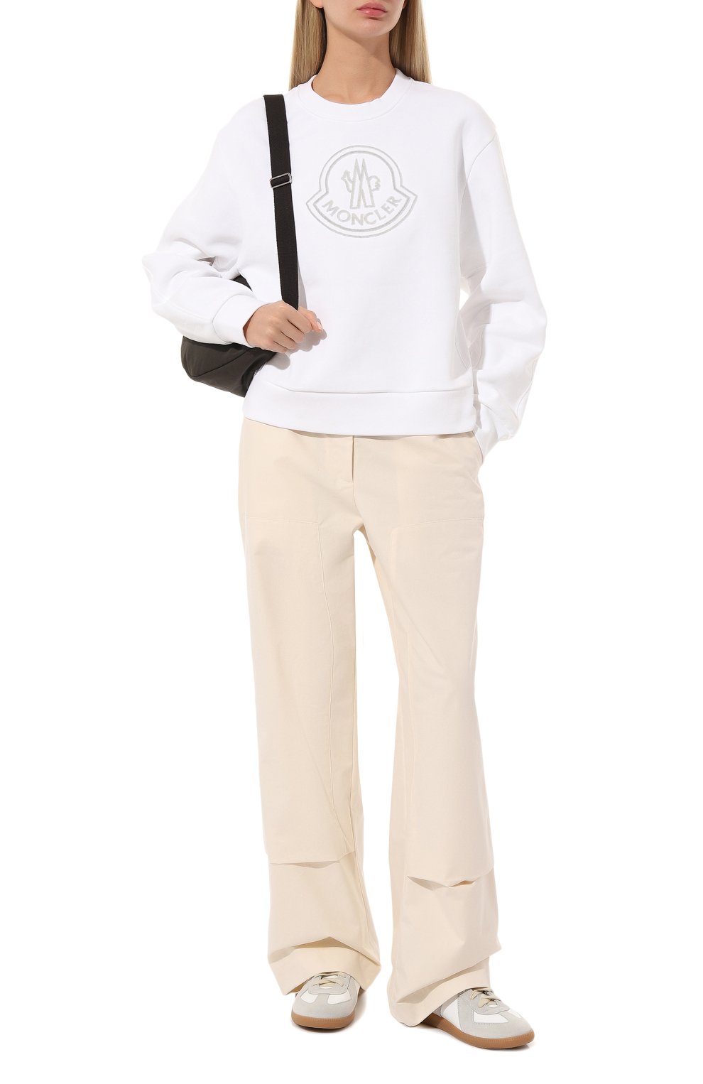 Хлопковый свитшот MONCLER, арт. 8G00028809KX, фото 2