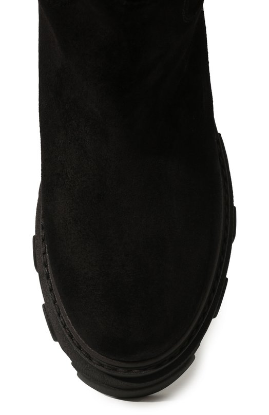 Замшевые сапоги Perni 07 GIABORGHINI Чёрный, фото 6