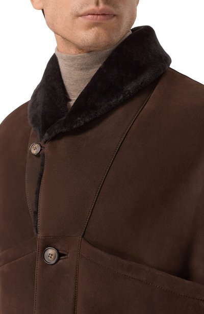 Дубленка из овчины GIORGIO ARMANI, арт. GM004755/AF30046, фото 5