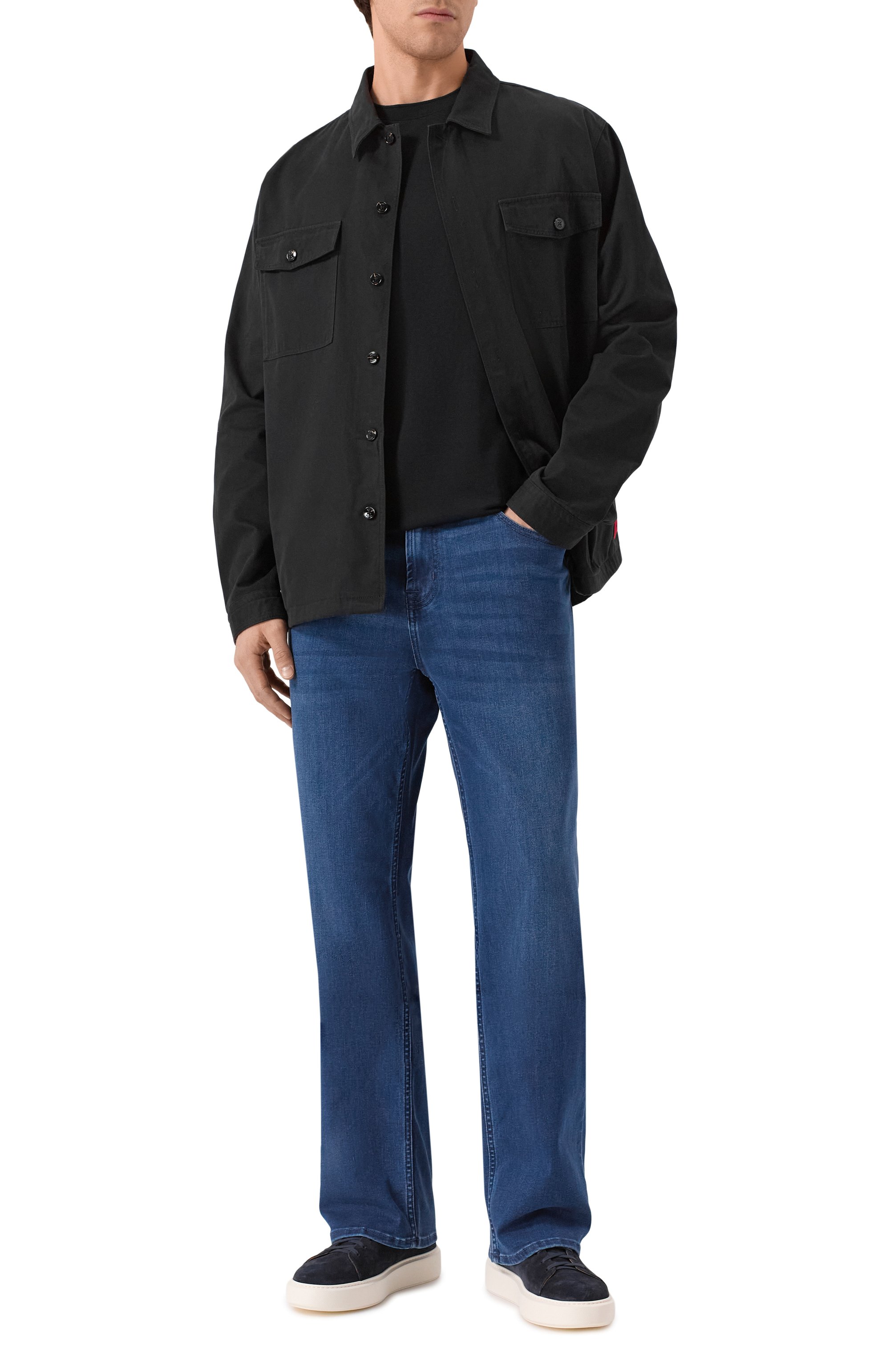 Футболка из лиоцелла и хлопка BOSS, арт. 50555102, фото 2