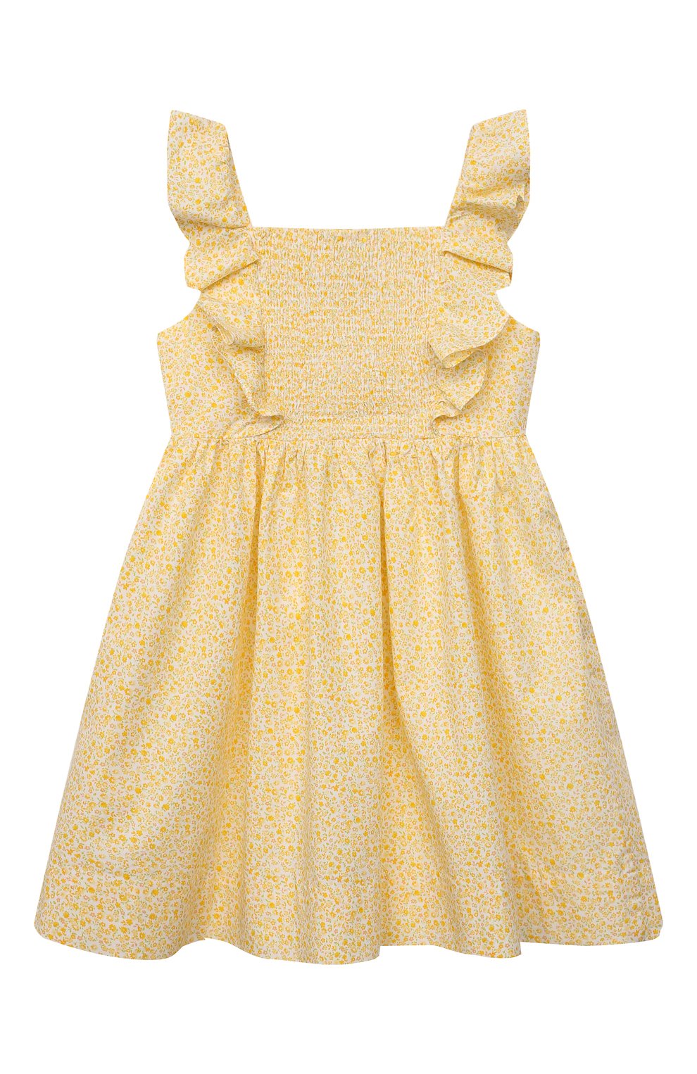 Хлопковый сарафан POLO RALPH LAUREN желтого цвета по цене 14500 руб., арт. 311835363, фото 2 Хлопковый сарафан POLO RALPH LAUREN, арт. 311835363, фото 2