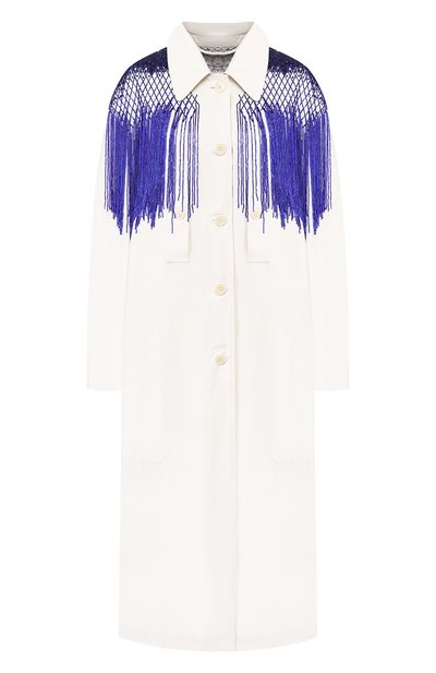 Женский хлопковый плащ DRIES VAN NOTEN, арт. 191-10226-7293