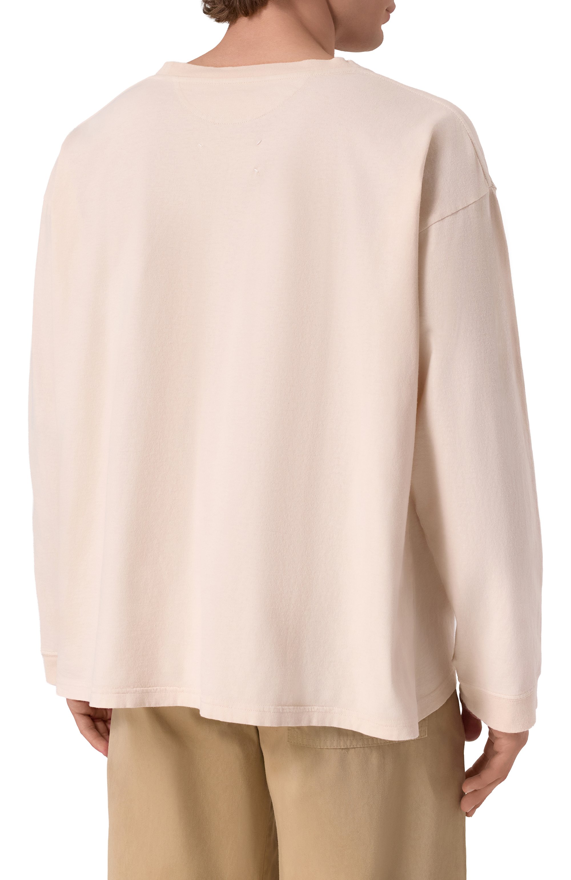 Хлопковый лонгслив MAISON MARGIELA, арт. S50GC0715/S24575, фото 4