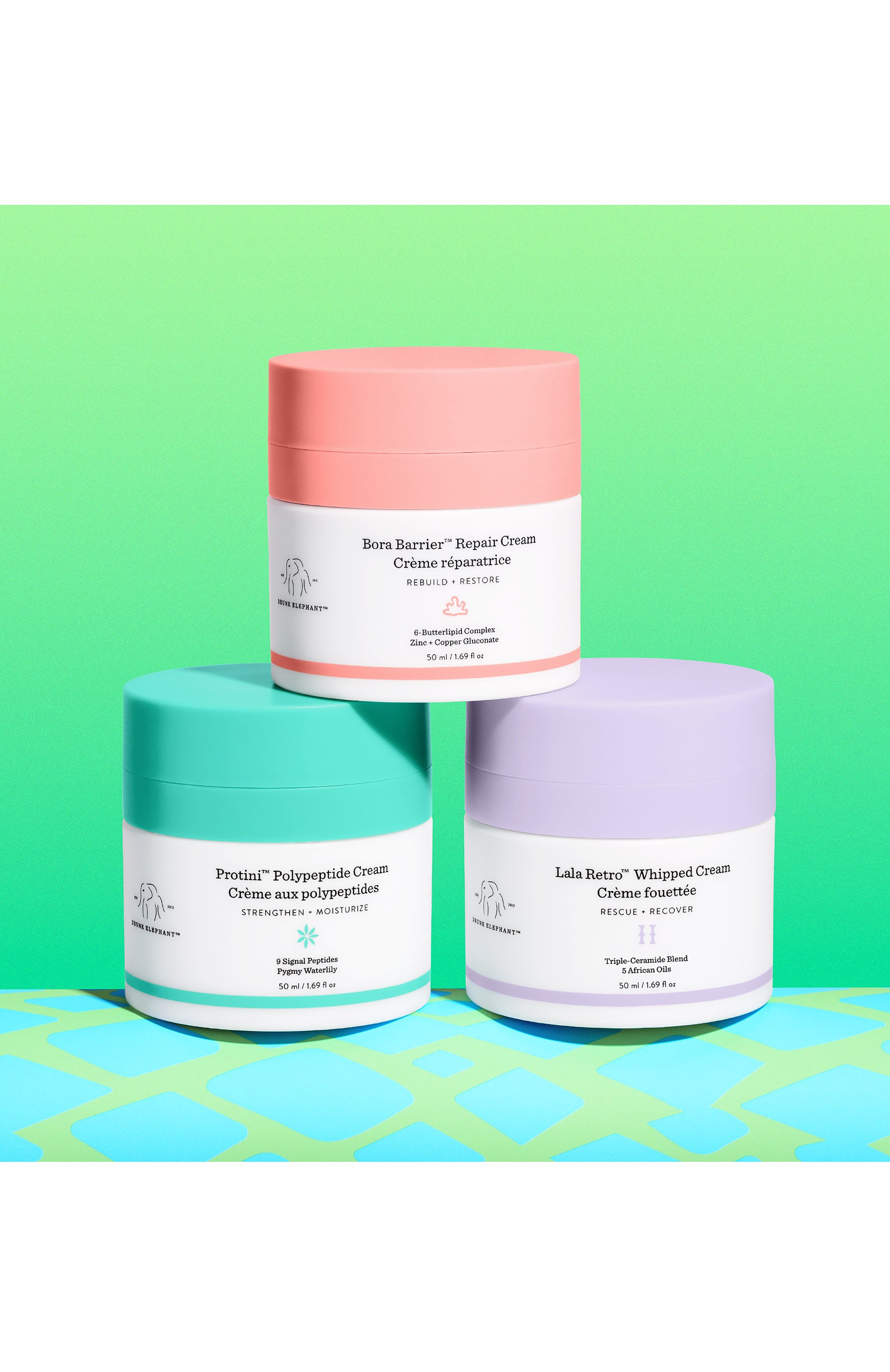 Насыщенный восстанавливающий крем bora barrier (50ml) DRUNK ELEPHANT, арт. 42801687DE, фото 7