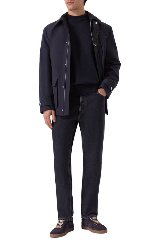 Кашемировый джемпер MVST M25.1MM.H008/J004 Синий  M25.1MM.H008/J004 Фото 2