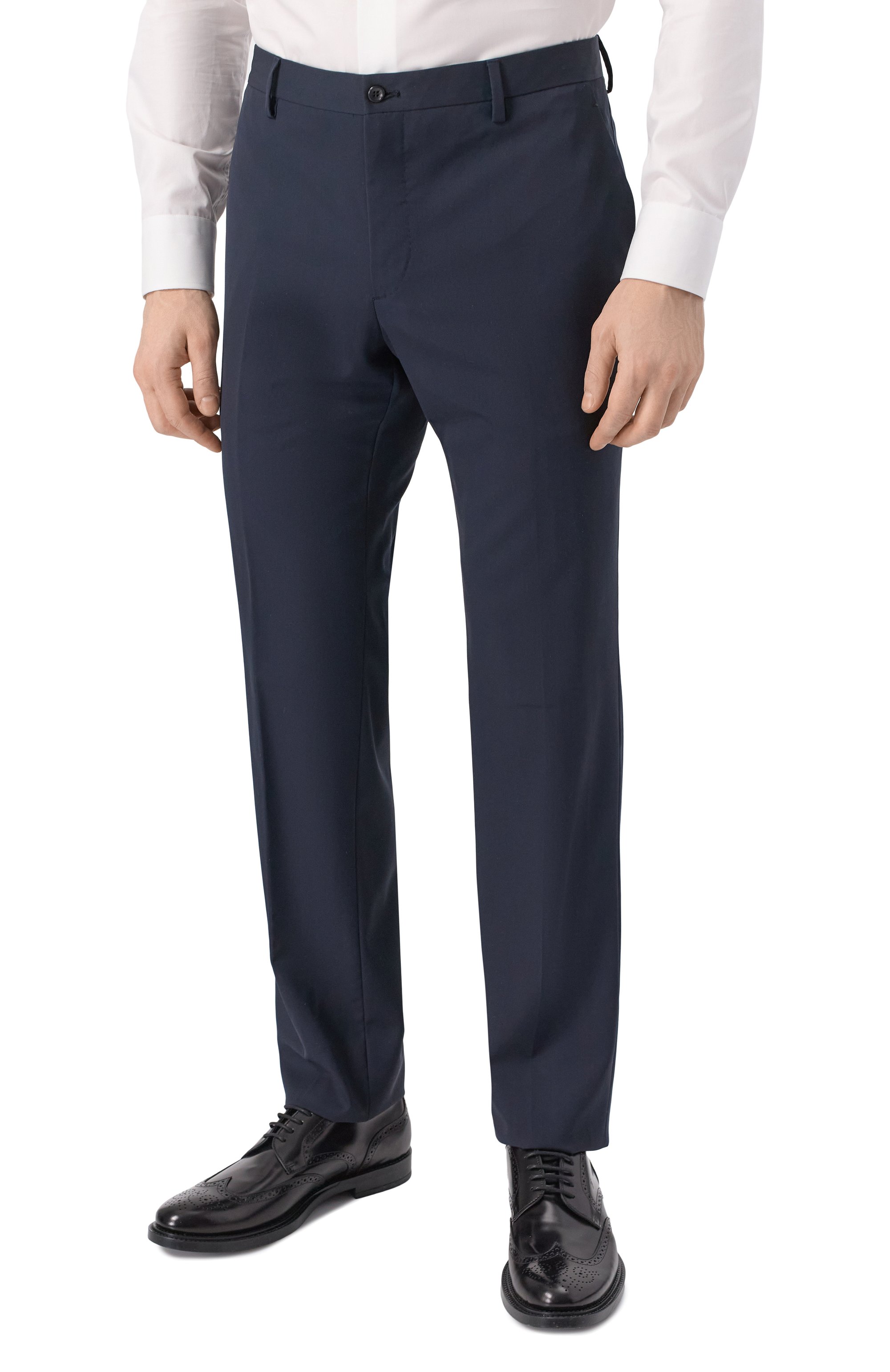 Шерстяной костюм GIORGIO ARMANI темно-синего цвета по цене 188000 руб., арт. 8WGAV001/T0075, фото 6 Шерстяной костюм GIORGIO ARMANI, арт. 8WGAV001/T0075, фото 6